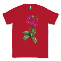 Red Moth Orchid Classic Tee - LillyAllenDesigns