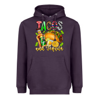 Plum Tacos And Tequila Heavyweight Hoodie - CowhideDigitalArt