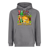 Storm Tacos And Tequila Heavyweight Hoodie - CowhideDigitalArt