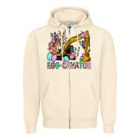 Sandshell Egg Cavator Easter Zipper Hoodie - BundleAndBundleShop