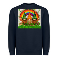 Navy St. Patrick's Day gnomies tumbler Heavyweight Sweatshirt - HowdyJamesFarm