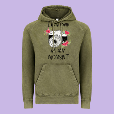 I May Snap At Any Moment Vintage Hoodie Designed By Bettercallsaul