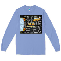Colony Blue i'm a bus driver school bus black Long Sleeve Tee - TumblerDesignByShophia