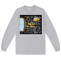 Moon Dust i'm a bus driver school bus black Long Sleeve Tee - TumblerDesignByShophia