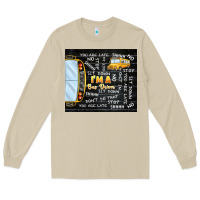 Mushroom i'm a bus driver school bus black Long Sleeve Tee - TumblerDesignByShophia