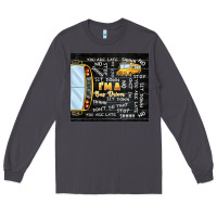 Smoke i'm a bus driver school bus black Long Sleeve Tee - TumblerDesignByShophia