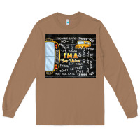 Toasted Coconut i'm a bus driver school bus black Long Sleeve Tee - TumblerDesignByShophia