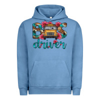 Pigment Pebble Blue bus driver Urban Hoodie - Artiststas