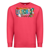 Cardinal Precschool Teacher Premium Sweatshirt - CowhideDigitalArt