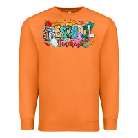 Carrot Precschool Teacher Premium Sweatshirt - CowhideDigitalArt