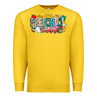 Lemon Precschool Teacher Premium Sweatshirt - CowhideDigitalArt