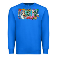 True Royal Precschool Teacher Premium Sweatshirt - CowhideDigitalArt