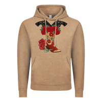 Vintage Coffee Cowboy Boots Vintage Hoodie - Bettercallsaul