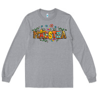 Heather Grey spanish maestra teacher Long Sleeve Tee - RanaPortraitStore