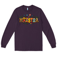 Plum spanish maestra teacher Long Sleeve Tee - RanaPortraitStore