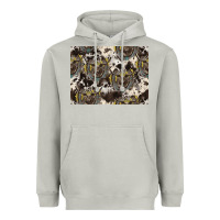 Moon Dust Longhorn Pattern Heavyweight Hoodie - CowhideDigitalArt