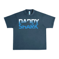 Midnight Navy Daddy Shark Urban Heavy Tee - Bettercallsaul
