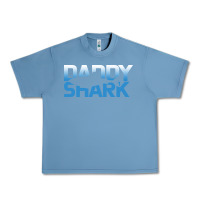 Pebble Blue Daddy Shark Urban Heavy Tee - Bettercallsaul