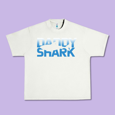 Daddy Shark Urban Heavy Tee Designed By Bettercallsaul
