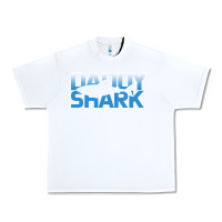 White Daddy Shark Urban Heavy Tee - Bettercallsaul