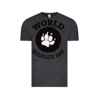 Vintage Black World Wildlife Day Vintage Tee - Bettercallsaul