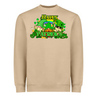 Mushroom St. Patrick's Day gnomes Heavyweight Sweatshirt - HowdyJamesFarm