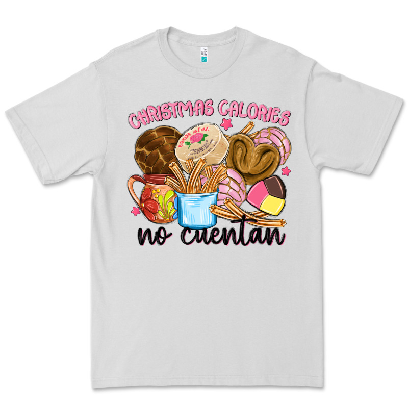 Christmas Calories No Cuentan Premium Tee by MaliasSmallBusiness | Teevron