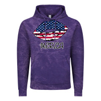 Cloud Purple American lip Vintage Hoodie - Bettercallsaul