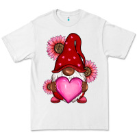 White Valentine's Day afro gnome Premium Tee - RanaPortraitStore