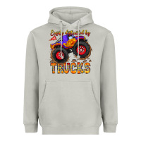 Moon Dust Easily Distracted By Trucks Heavyweight Hoodie - CowhideDigitalArt