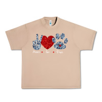 Burro Peace Love Paws Urban Heavy Tee - Bettercallsaul