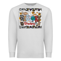 Dove Grey Histtory Teacher Premium Sweatshirt - CowhideDigitalArt