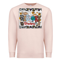 Pale Pink Histtory Teacher Premium Sweatshirt - CowhideDigitalArt