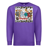 Purple Histtory Teacher Premium Sweatshirt - CowhideDigitalArt