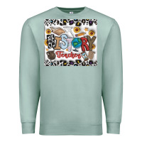 Seafoam Histtory Teacher Premium Sweatshirt - CowhideDigitalArt