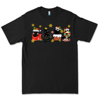 Black christmas cats Premium Tee - MaliasSmallBusiness
