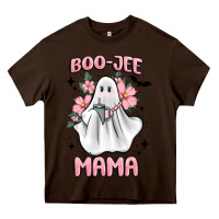 Chocolate Brown boo jee mama Heavy Core Tee - MaliasSmallBusiness
