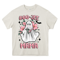 Cream boo jee mama Heavy Core Tee - MaliasSmallBusiness