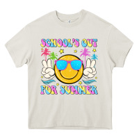 Cream schools out for summer Heavy Core Tee - JahusDesignShop