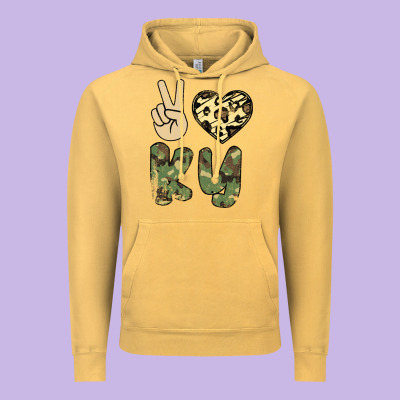 Peace Love Vintage Hoodie Designed By Bettercallsaul