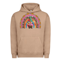 Pigment Burro teacher gnome rainbow Urban Hoodie - Artiststas