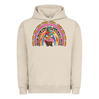 Pigment French Oak teacher gnome rainbow Urban Hoodie - Artiststas