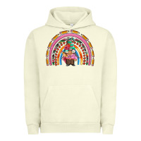 Pigment Pistachio teacher gnome rainbow Urban Hoodie - Artiststas