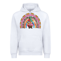 White teacher gnome rainbow Urban Hoodie - Artiststas