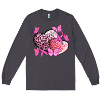 Smoke Cancer hearts Cancer Awaneress Long Sleeve Tee - HowdyJamesFarm