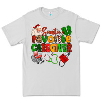 Dove Grey santas favorite caregiver Premium Tee - MaliasSmallBusiness