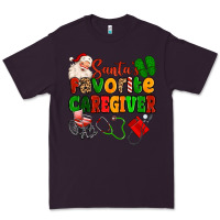 Plum santas favorite caregiver Premium Tee - MaliasSmallBusiness