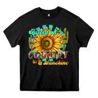 Black raised on country  sunshine Heavy Core Tee - NancyCooperArtShop