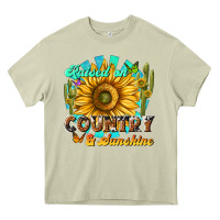 Mossy raised on country  sunshine Heavy Core Tee - NancyCooperArtShop