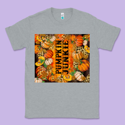 Pumpkin Junkie Classic Tee Designed By Ranaportraitstore